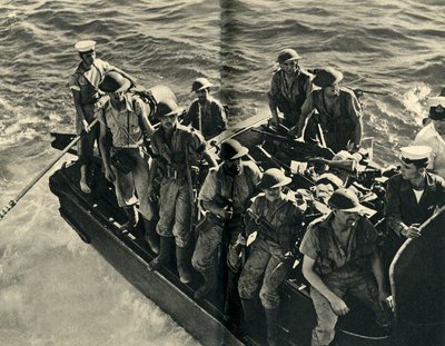 第二次世界大戦、イギリス海兵隊の上陸部隊の帰還、c1939-c1943 1944。 作： Unbekannt