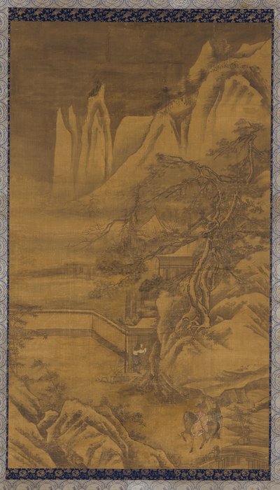 雪の中の帰郷、明王朝、16世紀。 作： Unbekannt