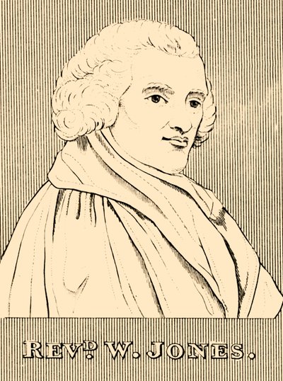 W.ジョーンズ牧師、1726-1800、1830年。 作： Unbekannt