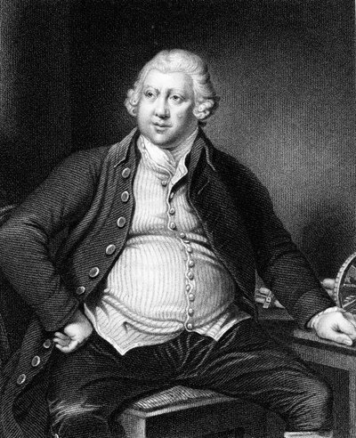リチャード・アークライト1732-1792、イギリスの実業家で発明家 作： Unbekannt
