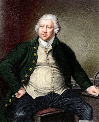 リチャード・アークライト1732-1792、イギリスの実業家で発明家 作： Unbekannt