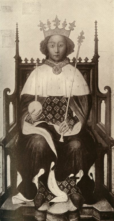 リチャードII、c1390、1909 作： Unbekannt
