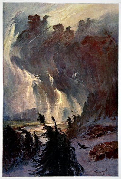 「ワルキューレの騎行」、1906 年 作： Unbekannt