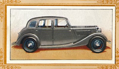 Riley Eight-90 Adelphi Saloon、c1936 作： Unbekannt