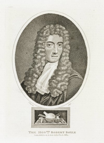 ロバート・ボイル（1627-1691）、アイルランドの物理学者・化学者 作： Unbekannt