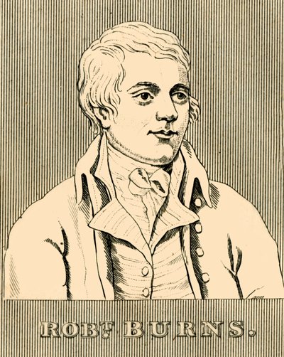 ロバート・バーンズ、1759-1796、1830。 作： Unbekannt