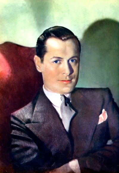 ロバート・モンゴメリー、アメリカの俳優、映画監督、1934年〜1935年 作： Unbekannt