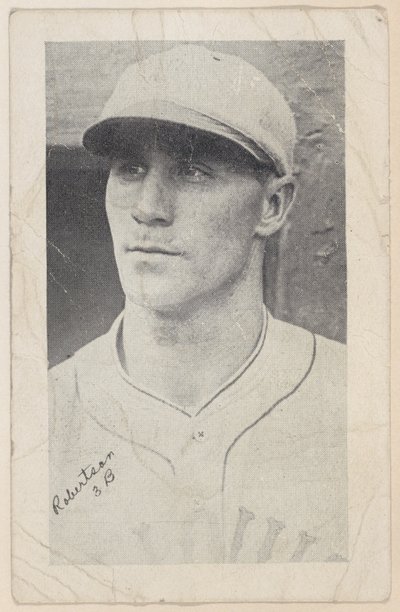 ロバートソン、3 B、ベースボール ストリップ カード W575-2 から。 1921-22。 作： Unbekannt
