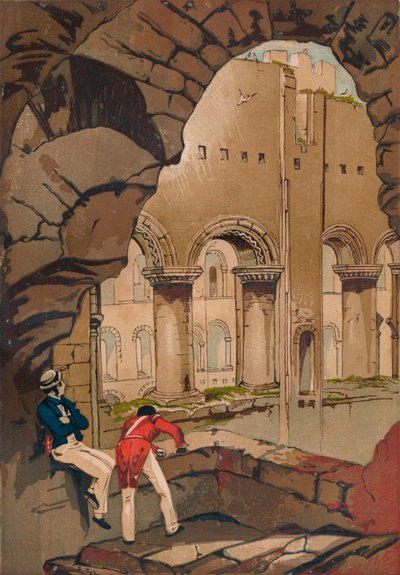 ロチェスター城。 -インテリア、c1845、1864 作： Unbekannt