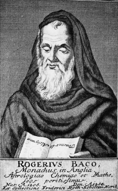 ロジャーベーコン、哲学者、科学者、1786年 作： Unbekannt