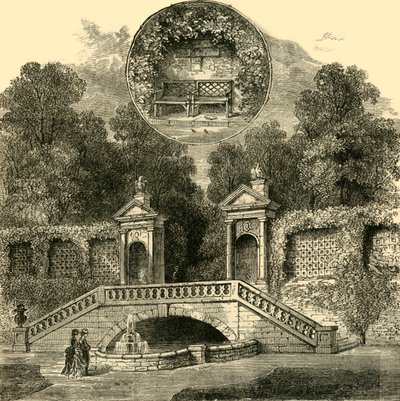 ロジャースシートとイニゴジョーンズゲートウェイ、ホーランドハウス、c1876。 作： Unbekannt