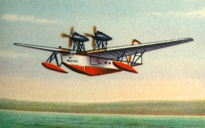 ルールバッハロストラフライングボート、1920年代、1932年。 作： Unbekannt