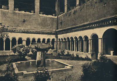 ローマ-SSの回廊。カエリアンの丘のクアトロコロナティ。 1113年、1910年に建てられました 作： Unbekannt