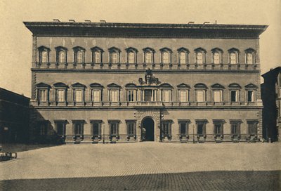 ローマ-ファルネーゼ宮殿、1910 作： Unbekannt