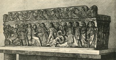 ローマの石棺、1890年。 作： Unbekannt