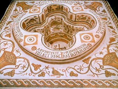 ローマ時代のモザイク、6世紀 作： Unbekannt