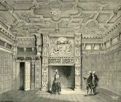 サーポールピンダースの家、c1872の部屋。 作： Unbekannt