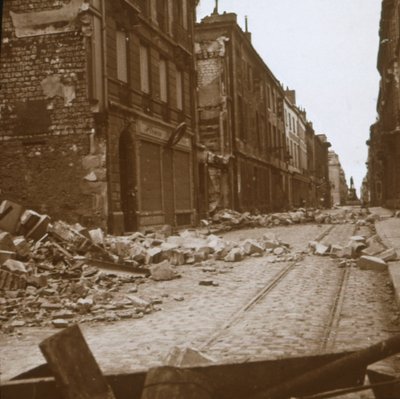 RueCérès、ランス、フランス北部、c1914-c1918。 作： Unbekannt