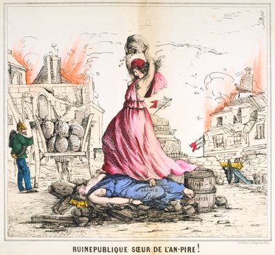 Ruinepublique Sister of the Year-Worst！、1871年。 作： Unbekannt