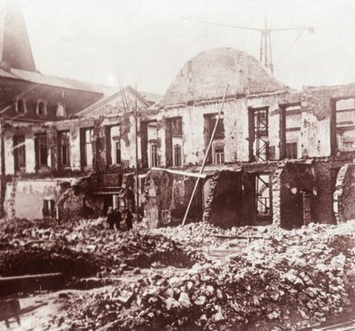 遺跡、ルーヴァン、ベルギー、c1914-c1918 作： Unbekannt