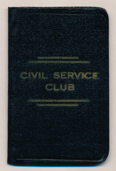 公務員クラブの規則、c1953 作： Unbekannt