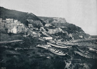 ランズウィック-崖の上の村、1895 作： Unbekannt