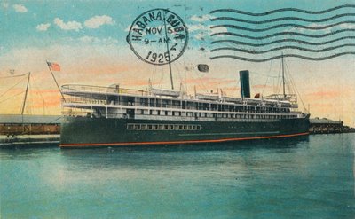 SSキューバ、キーウェスト、フロリダ、c1925 作： Unbekannt