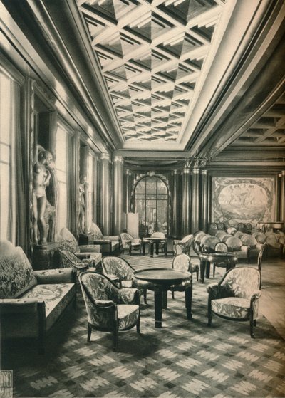 S. Sイルドフランス、グランドサロン、c1927 作： Unbekannt