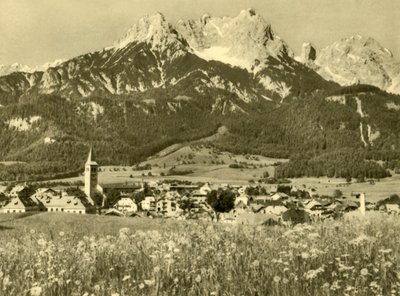 ザールフェルデンアムシュタイナーネンメール、オーストリア、c1935。 作： Unbekannt