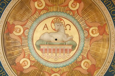 サン・フランソワ・ザビエル教会「神の子羊」（Agnus Dei）、パリ、フランス 作： Unbekannt