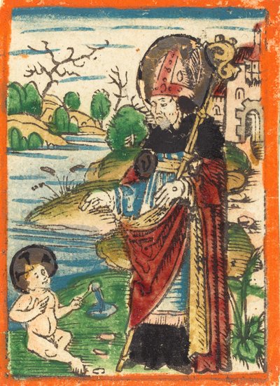セント オーガスティン、14801490。 作： Unbekannt