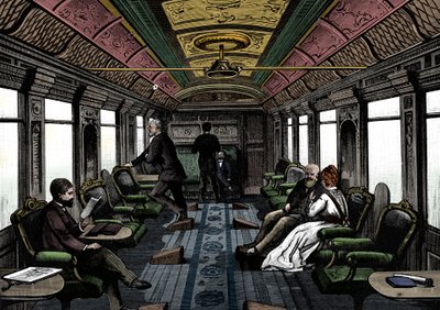 オリエント急行のサルーン車、c1895 作： Unbekannt
