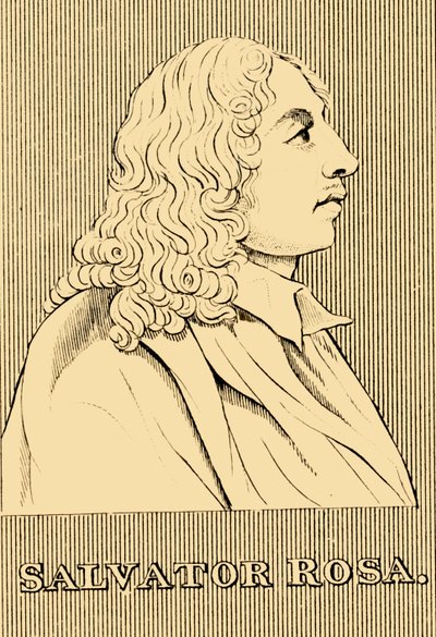 サルヴァトール・ローザ、1615-1673、1830。 作： Unbekannt