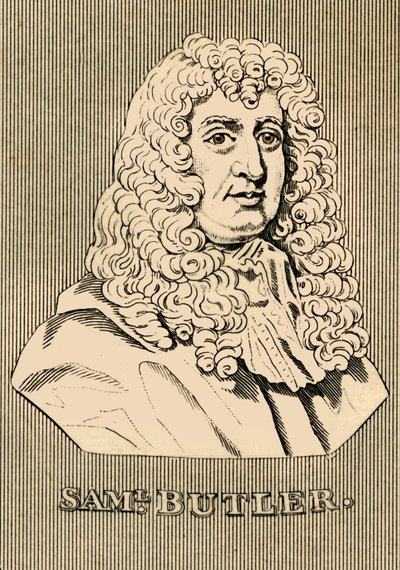 サミュエルバトラー、1613-1680、1830年。 作： Unbekannt