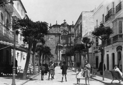 サンマテオ教会、タリファ、アンダルシア、スペイン、c1920s-c1930s 作： Unbekannt