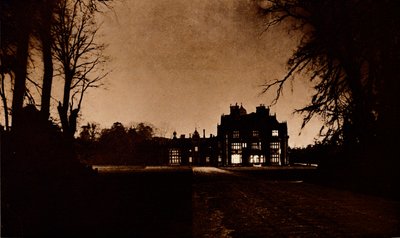 ノーフォークのサンドリンガムハウス、ジョージ対キングの死の夜、1936年。 作： Unbekannt
