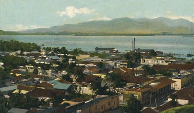 サンティアゴデクーバ。部分図、c1910。 作： Unbekannt