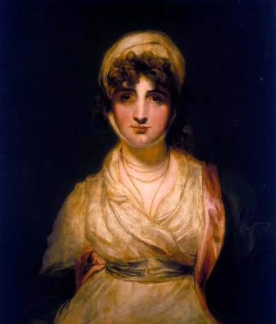 「アウグスト・フォン・コッツェビューの『見知らぬ人』のハラー夫人としてのサラ・シドンズ」、1798年以降 作： Unbekannt