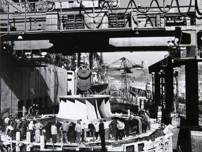 サヤノシュシェンスカヤ水力発電所、ソビエト連邦、1970年代 作： Unbekannt
