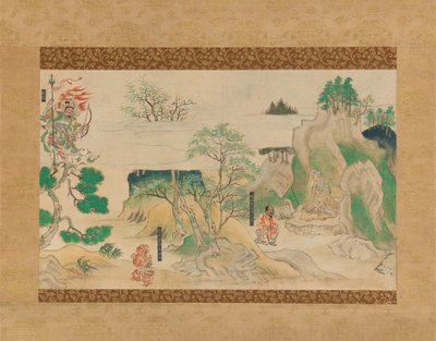 神王寺縁起絵巻 神王寺縁起絵巻 14世紀初頭 作： Unbekannt
