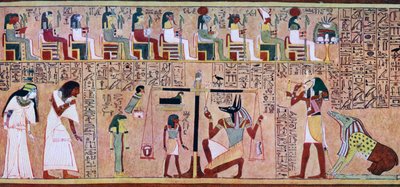 死者の書、エジプト、c1275 BC、c1900-1920のシーン 作： Unbekannt