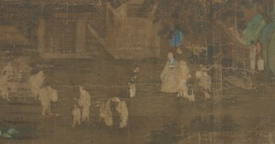 有名な男性の生活のシーン パート 1、明王朝、16 ～ 17 世紀。 作： Unbekannt