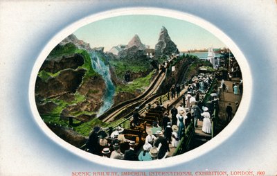 風光明媚な鉄道、帝国国際展覧会、ロンドン、1909 作： Unbekannt
