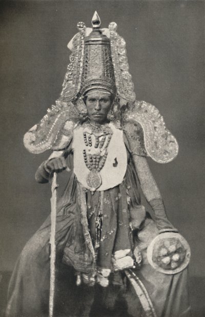 Subrahmanya Kriegsgottとしての俳優、1926年 作： Unbekannt