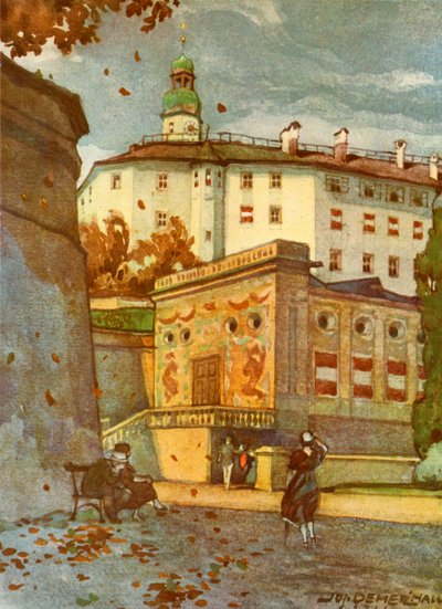 アンブラス城、c1929。 作： Unbekannt