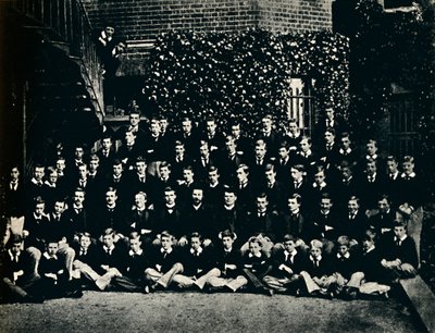 スクールハウス、ハロー、1887年、1945年。 作： Unbekannt