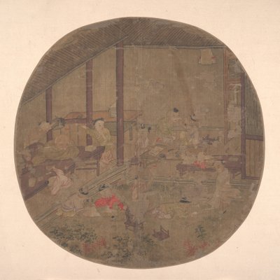 学校のシーン。 作： Unbekannt