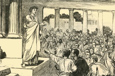 Scipios Appeal to the People、1890年。 作： Unbekannt