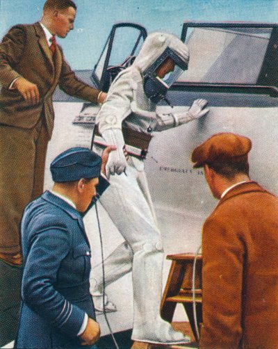 密封された飛行スーツ、1938 作： Unbekannt