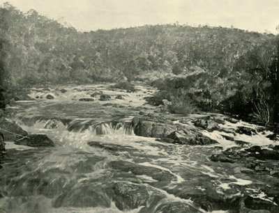 サウスエスク川の第2盆地、1901年。 作： Unbekannt